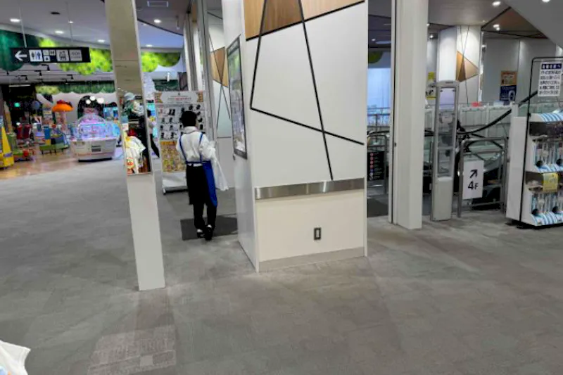 【イオンスタイル仙台卸町】3F中央エスカレーター前 販促プロモーションに最適なスーパー店内催事イベントスペース