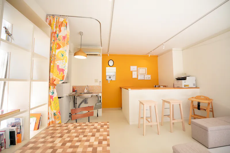 【南台商店街内】ポップアップストアや展示販売会、ワークショップに最適な商店街の一角に位置した路面イベントスペース