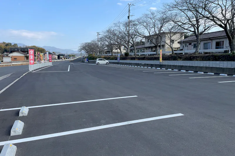 【福岡県鞍手郡小竹町】キッチンカー等の出店に最適な飲食店敷地内にある屋外スペース