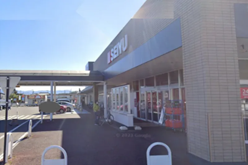 【西友　長野北店】外区画 入口付近 (屋根なし)　キッチンカーや移動販売 などにおすすめな屋外催事イベントスペース