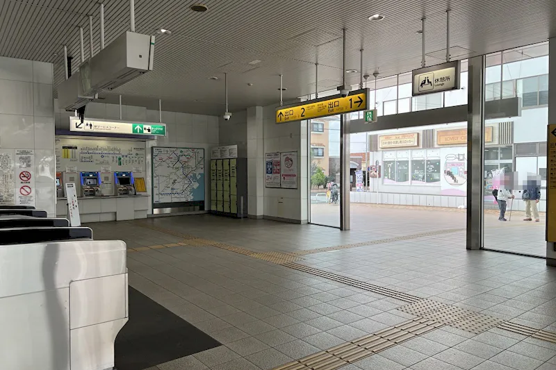 【横浜市営地下鉄グリーンライン都筑ふれあいの丘駅】食物販やプロモーションに最適な改札正面スペース
