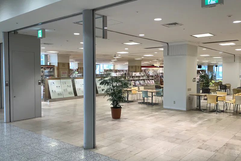 【東京ビッグサイト駅 直結／TFTビル(区画③)】オフィスワーカー向けのプロモーションイベントや物産展等に最適なイベントスペース(2F出入口付近)