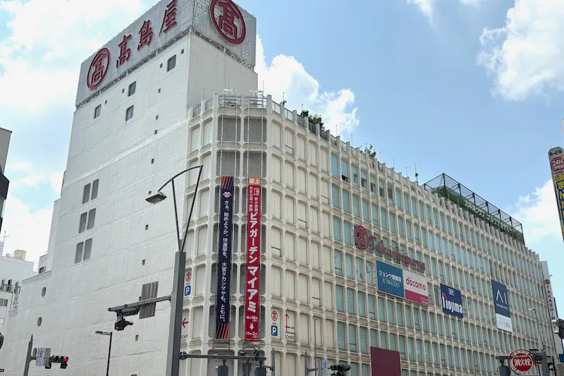 【大宮髙島屋｜屋外スペース②】大宮駅至近に位置する百貨店前の路面イベントスペース