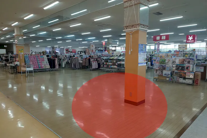 【ベルシャイン伊北店】ポップアップストアや物販に最適な店内催事スペース