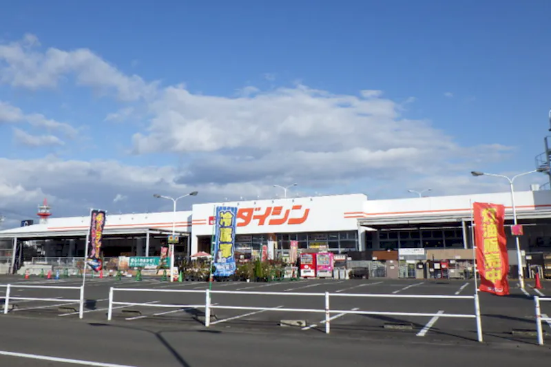 【ダイシン岩沼店】駐車場　キッチンカーの出店やテント形式のイベント実施に最適な屋外の催事イベントスペース