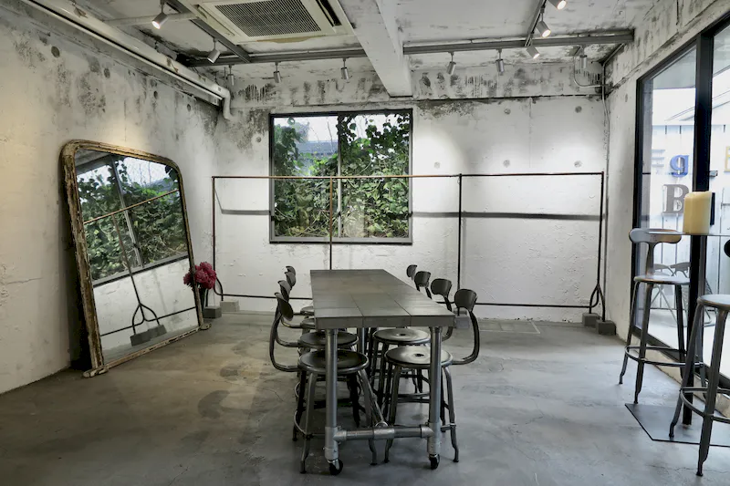 【mando show room｜桜新町駅・用賀駅11分】展示会・POPUP・各種イベントに最適な中庭と自然光の48㎡ショールーム
