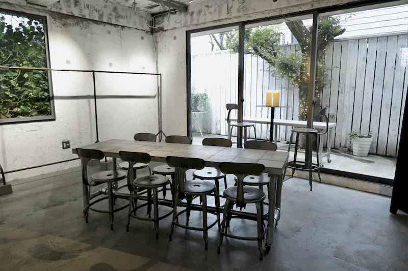 【mando show room｜桜新町駅・用賀駅11分】展示会・POPUP・各種イベントに最適な中庭と自然光の48㎡ショールーム