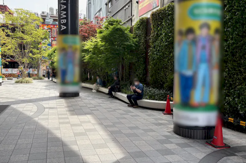 【エディオンなんば本店】プロモーションに最適な1F屋外イベントスペースＢ
