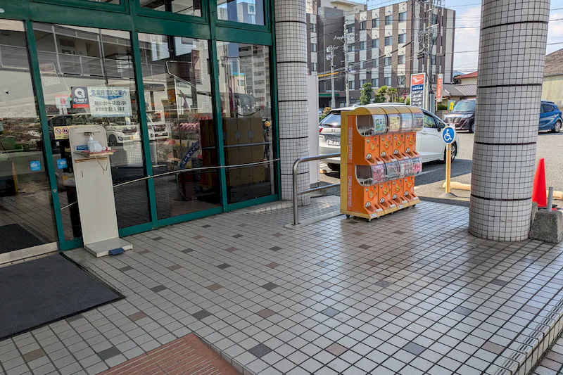 【ゆめマート近見】店頭軒下　ポップアップストア(物販、食物販)やプロモーション用途に最適なスーパーの屋外催事イベントスペース