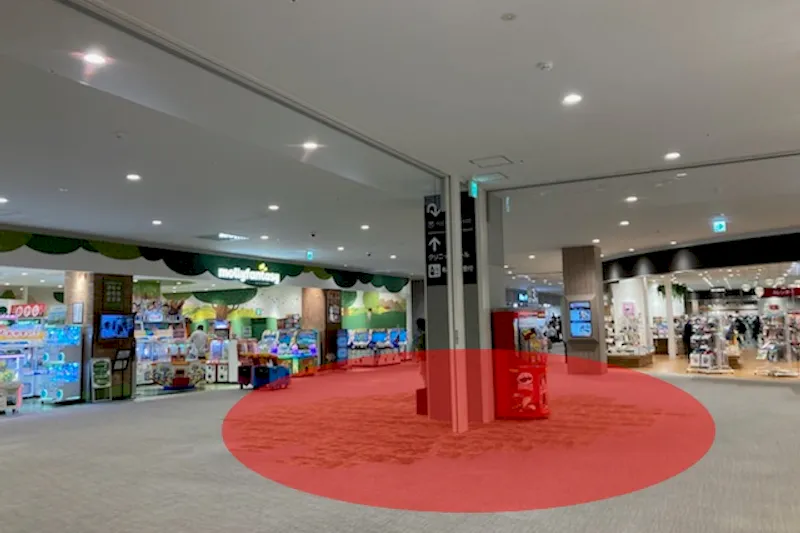 【イオンタウンふじみ野】ファミリー向けのプロモーションイベントや小規模物販に最適な地域密着型のショッピングセンター内3階にあるイベントスペースの画像