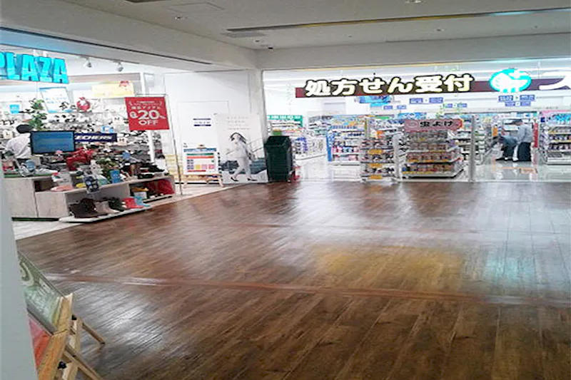 【フレスポ舞子坂】販促イベント適した屋内 2Fセリア・スギ薬局前