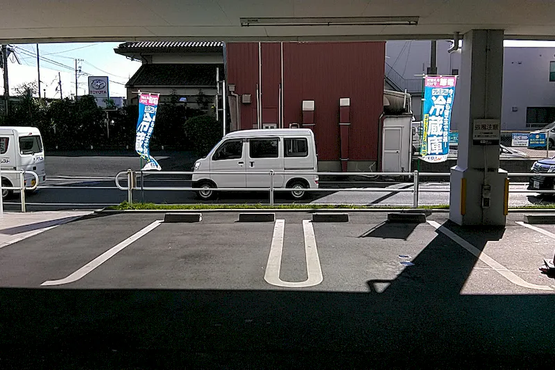 【エディオン浜松和田店】キッチンカーに最適な駐車場イベントスペース