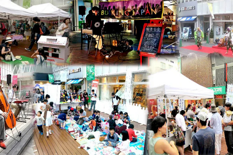 【吉祥寺駅3分】PRやイベント利用に適した人通りのある元町通りに面したデッキスペース