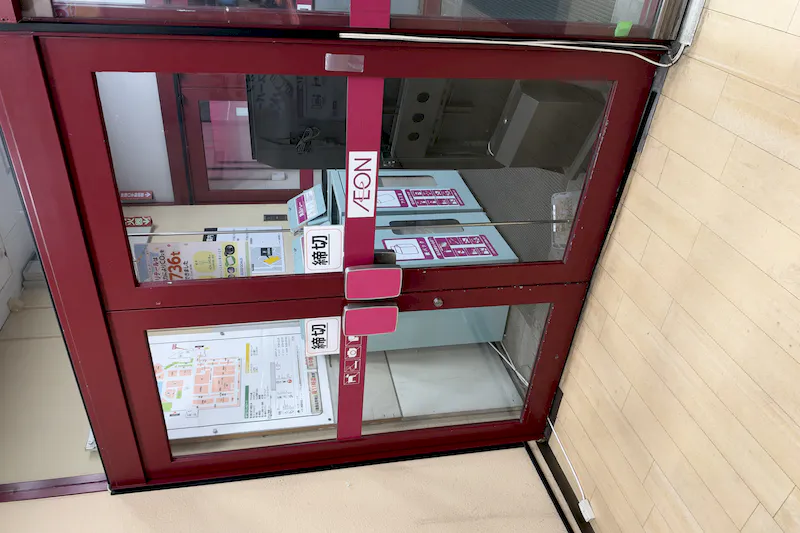 【イオン西新井店】プロモーションイベントに最適な1階入口催事スペース（駅反対側・アオキ側）