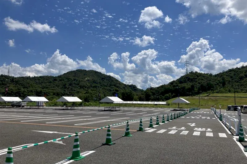 【三井アウトレットパーク 滋賀竜王】P7駐車場