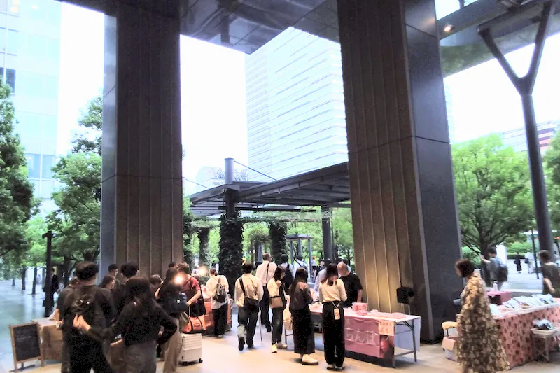 【豊洲駅2分｜毎月第2水曜】食・雑貨物販に適したマルシェスペース『豊洲フォレシアマルシェ』