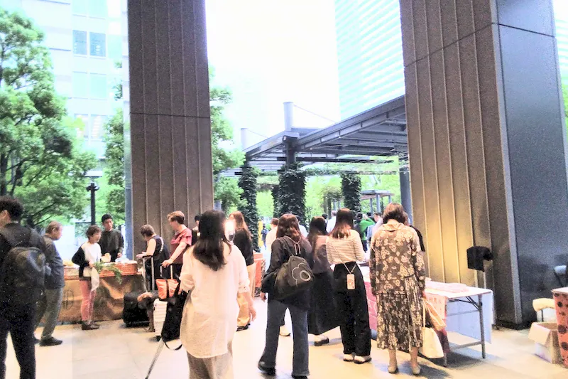 【豊洲駅2分｜毎月第2水曜】食・雑貨物販に適したマルシェスペース『豊洲フォレシアマルシェ』