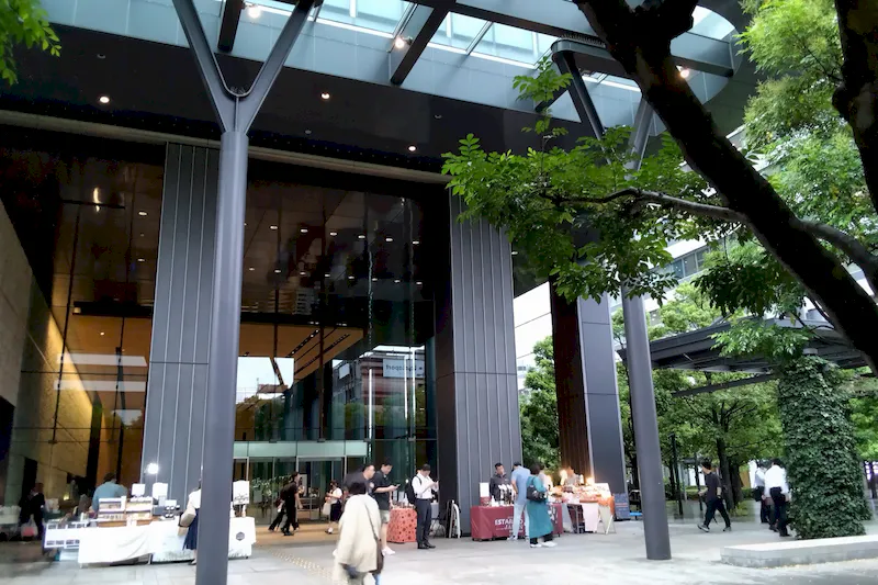 【豊洲駅2分｜毎月第2水曜】食・雑貨物販に適したマルシェスペース『豊洲フォレシアマルシェ』