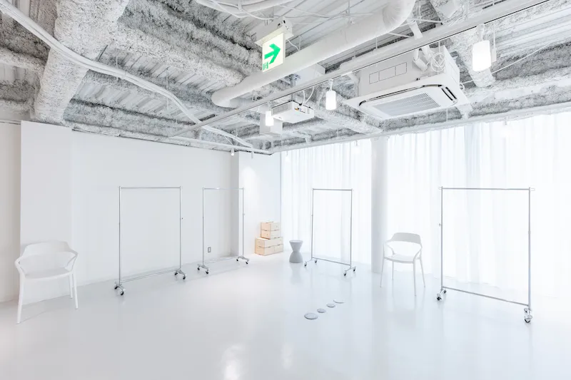 【北参道駅3分】展示会・ポップアップイベントに最適なギャラリースペース/バックヤード・フィッティングスペースも完備