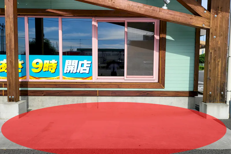 【ダイナム岐阜各務原鵜沼店ゆったり館｜割引キャンペーン実施中】キッチンカーや各種プロモーションイベントに最適なアミューズメント施設のイベントスペース