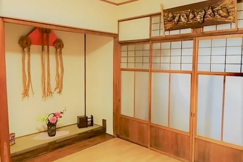 中の間の床の間