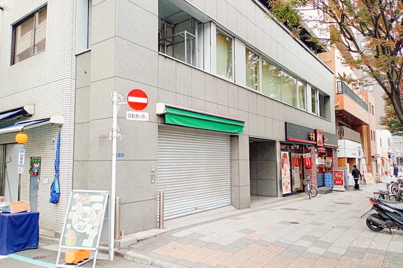 【築地駅3分】プロモーションや食品販売の会場に最適なトラフィックのある晴海通り沿いの1階路面貸しスペース