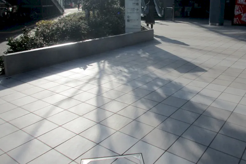 【ダイバーシティ東京 プラザ】東京テレポート駅ゲート             屋外
