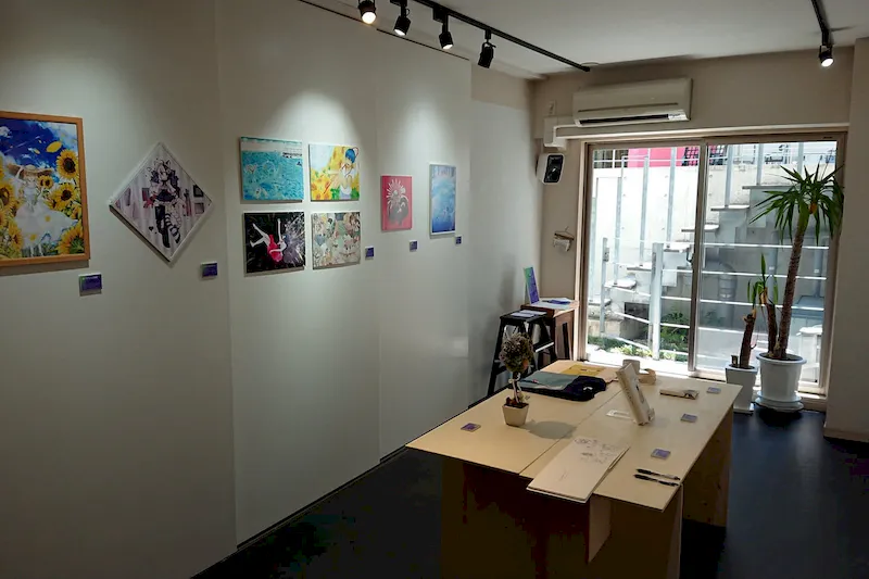 【明治神宮前(原宿)駅8分】自然光の差し込むアートギャラリー イラスト展/写真展も自由なレイアウトで展示可能◎POP UPスペース/展示受注会