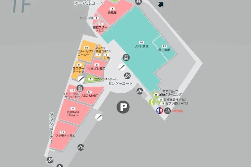 【LaLaテラス南千住】1階 センターコート