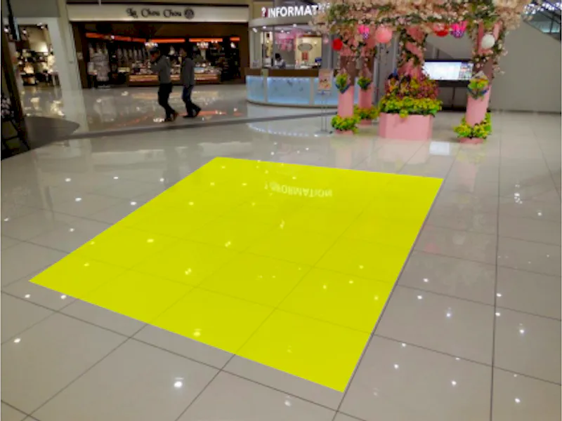 【イオンモール東員】モール内広告 通路バナーの画像2