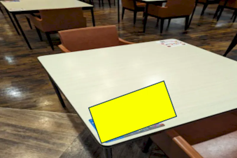 【イオンモール堺北花田】モール内広告 フードコートステッカー