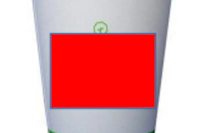 【イオンモール沖縄ライカム】モール内広告 フードコート紙コップ