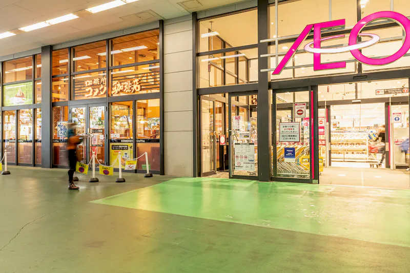 【イオン東雲店】プロモーションに最適な商業施設1F駐車場入口前のイベントスペースの画像4