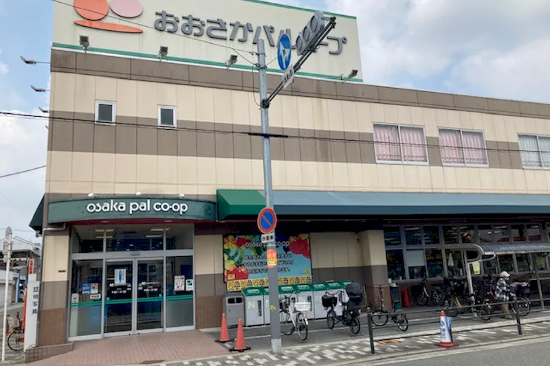 【おおさかパルコープ東中浜店】物販イベント等に適した店頭入り口横スペース
