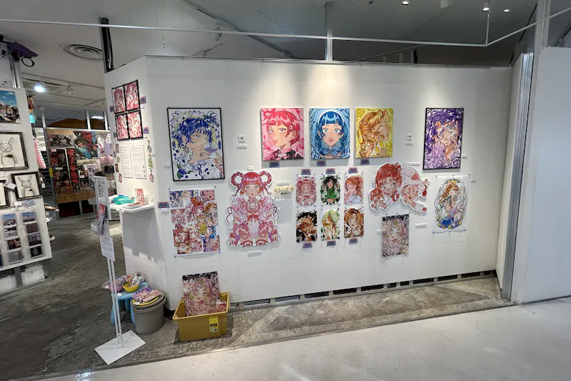 【ラフォーレ原宿／明治神宮前駅1分】愛と狂気のマーケット ポップアップストアや展示、PRイベントに最適、販売スタッフ不要なイベントスペース(スペース小)