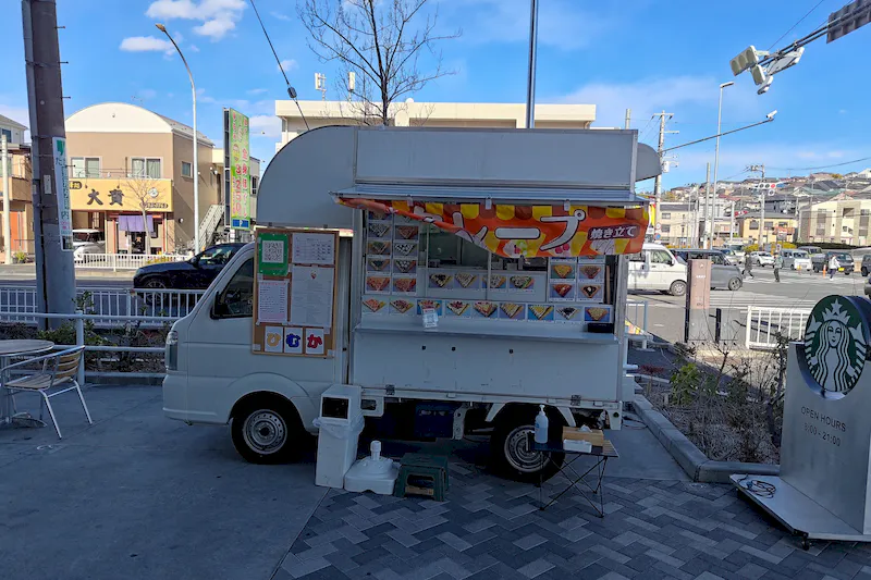 クレープ×キッチンカー＠そよら横浜高田出店事例