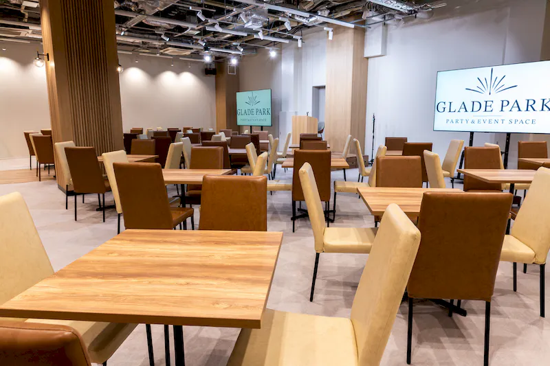 【品川駅5分｜グレイドパーク品川】200㎡・立食120名まで対応のパーティーイベントスペース