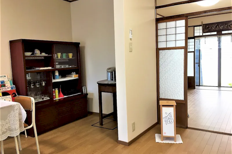 キッチンと始めの間