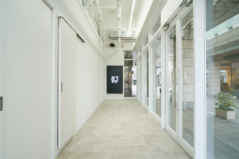 【代官山駅1分｜代官山アドレスA】テストマーケティング、展示会、観光PR、ポップアップストアに最適な代官山アドレス内にある天井高3.8mの路面スペース