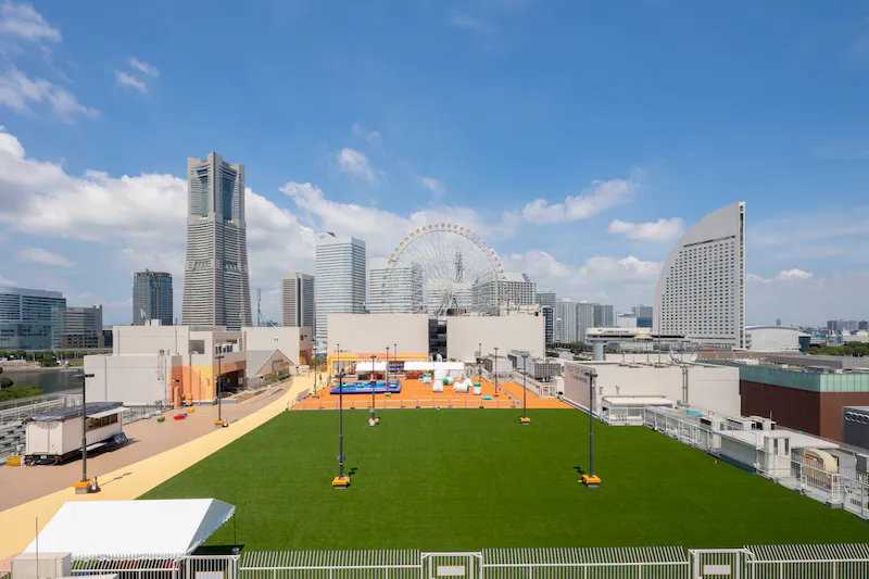 【横浜ワールドポーターズ】【マーケット広場】屋上ルーフトップワールド