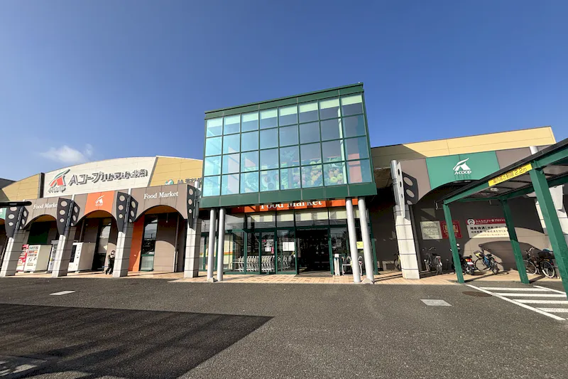 【Aコープハトマート北条店】食物販や販促イベントに最適なメインエントランス入ってすぐの店内スペース