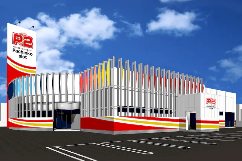 【パチンコ&スロットP2】キッチンカーやテント設置の物販イベントに最適なパチンコ店入口付近駐車場にあるスペース
