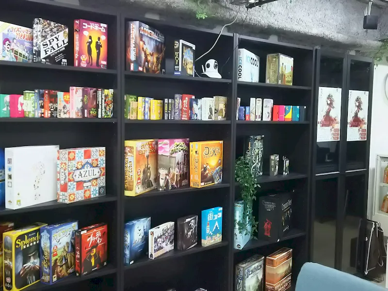 貸出可能なボードゲームを多数ご用意しております。