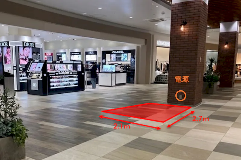 【ららぽーとTOKYO-BAY】北館1F　中央部