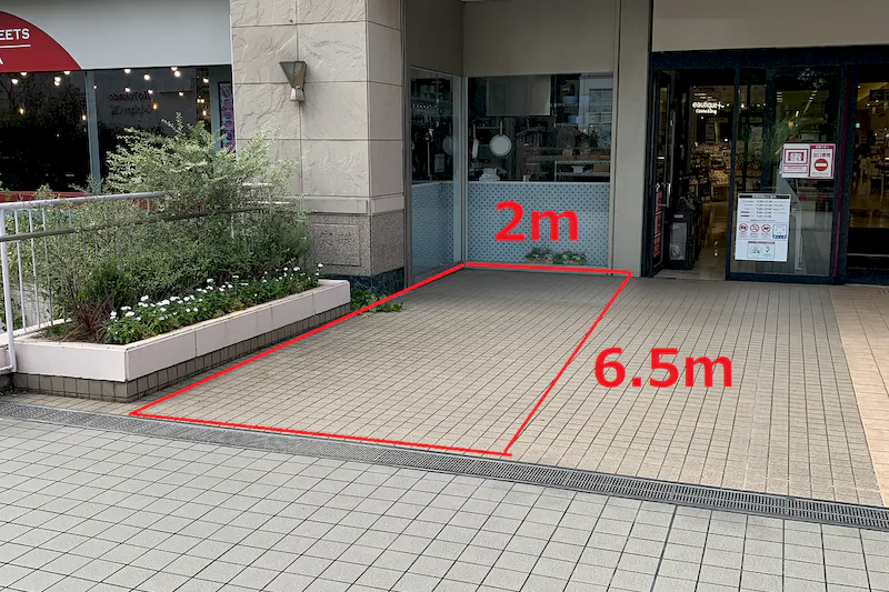 【イオンスタイル新百合ヶ丘】PRやプロモーションに適した視認性抜群の2F駅側口南のイベントスペースのメイン画像