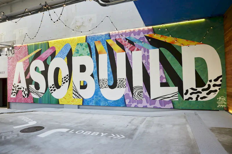 【アソビル：ASOBUILD】新商品のレセプションイベントやアパレルの展示販売会等に最適な駅チカ商業施設2階にある大型イベントスぺース（Room3)