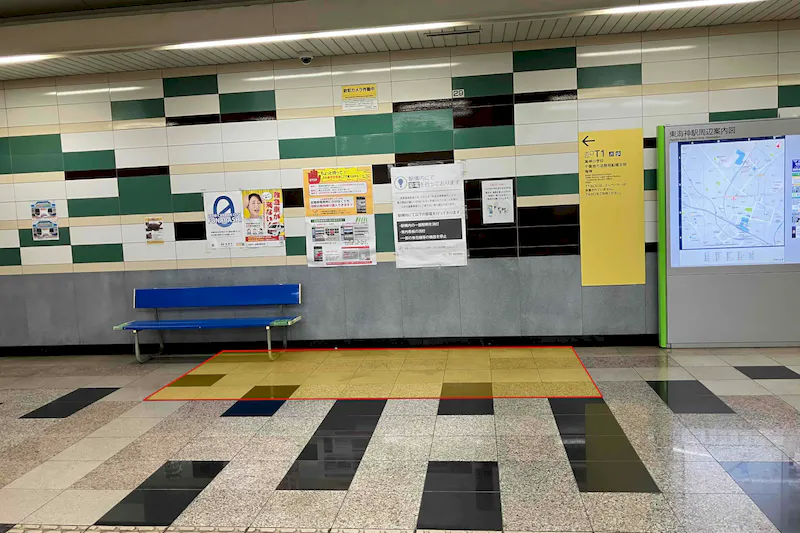 【東海神駅】プロモーションや食物販に最適な人流の多い改札前スペース