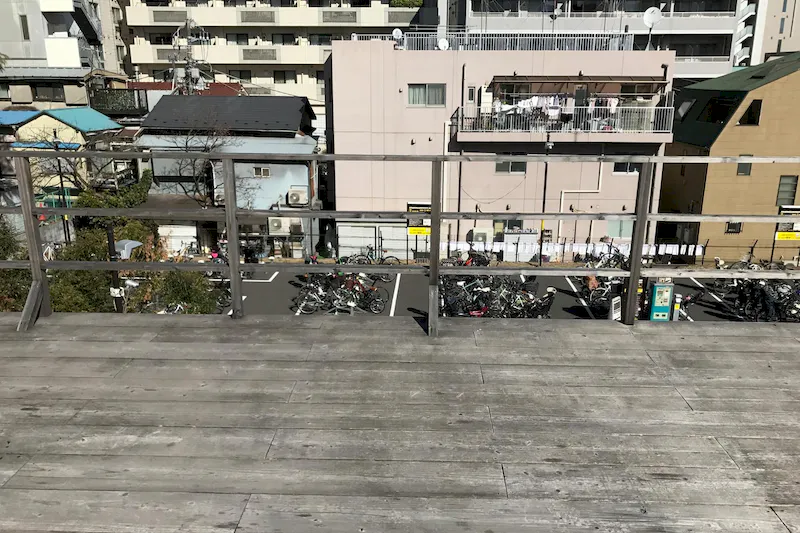【表参道駅2分】ダイニングカフェの屋上スペース