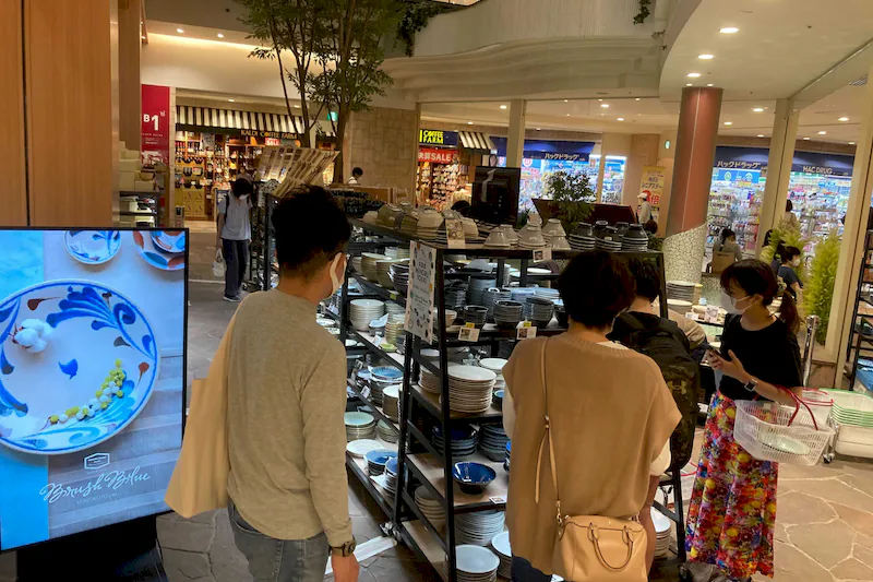 【モザイクモール港北】プロモーションイベントや食や生活雑貨のポップアップストアに最適な食品フロアのイベントスペース