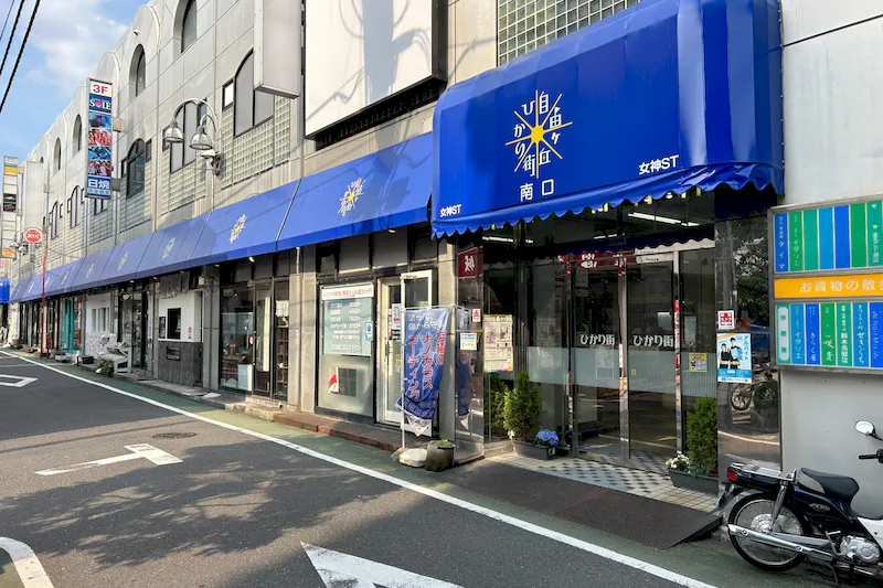 【自由が丘ひかり街｜43号】シニア層向けアパレル・ファッション関連のポップアップストアやPR会場に適した自由が丘の商店街内イベントスペース